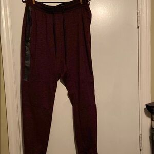 Men's A/E Burgundy Pants Medium